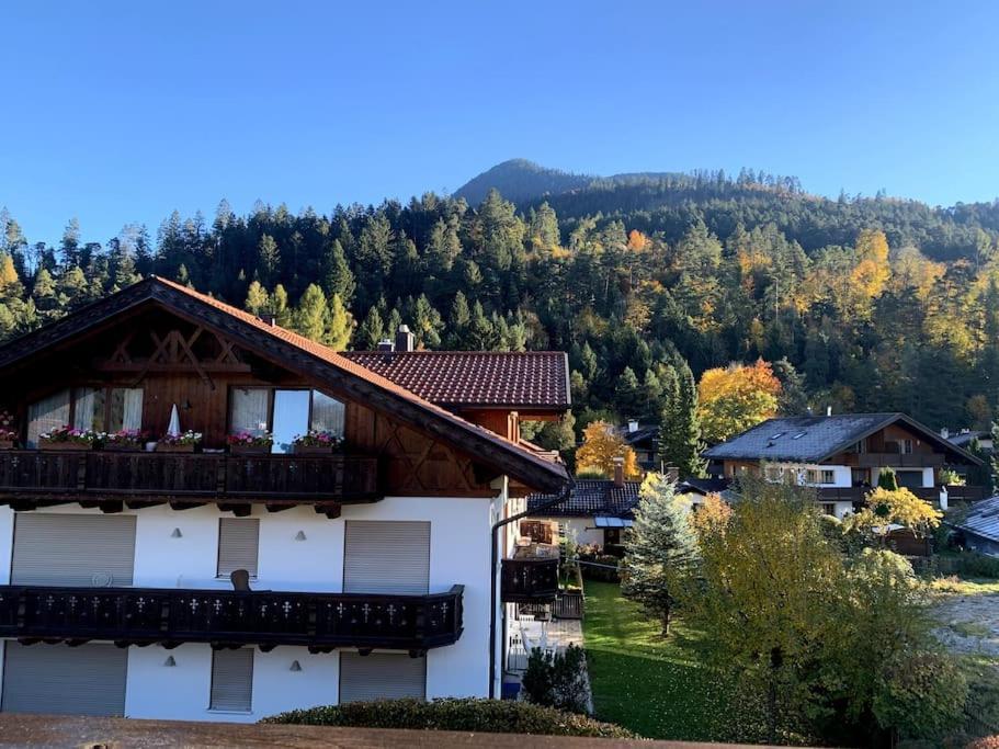 Garmisch Lux Apartment Mit Sauna Exterior photo